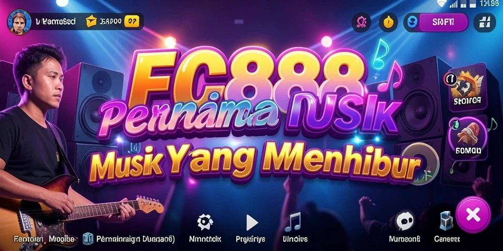 Tampilan gameplay <strong>FC888</strong> yang menampilkan interaksi musik yang seru.