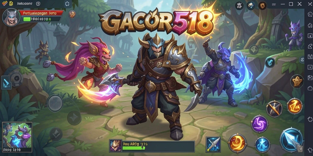 Screenshot GACOR518 menampilkan aksi pertarungan yang mendebarkan di dunia ARPG.