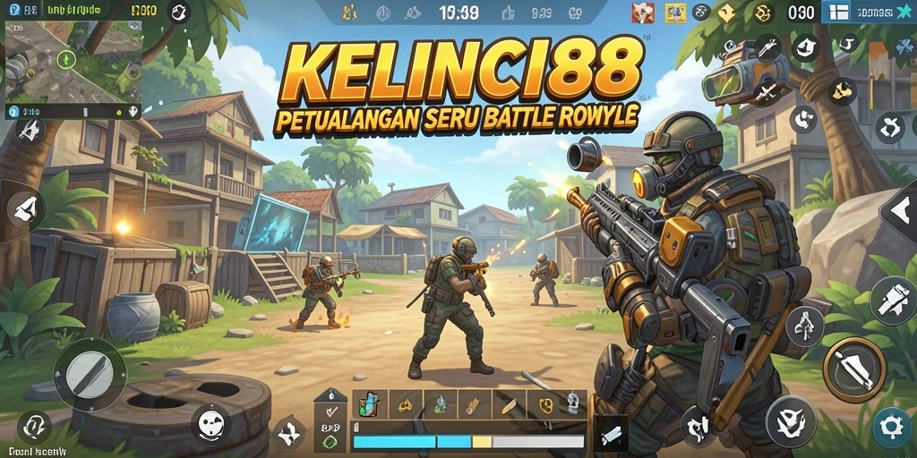Screenshot gameplay KELINCI88 menampilkan momen pertempuran seru.