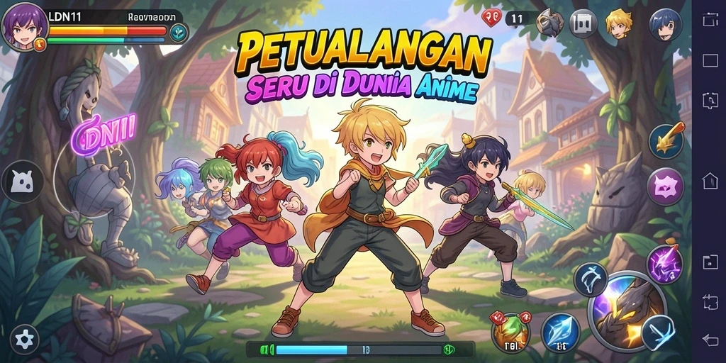 Gameplay LDN11 yang memikat dan penuh aksi.