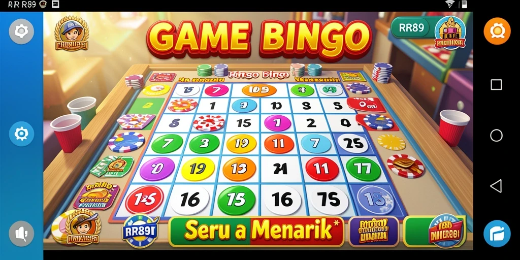 Tampilan gameplay seru dari RR89 saat bermain Bingo.