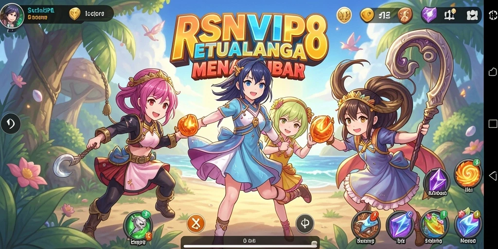 Tampilan menakjubkan dari gameplay Anime yang seru.