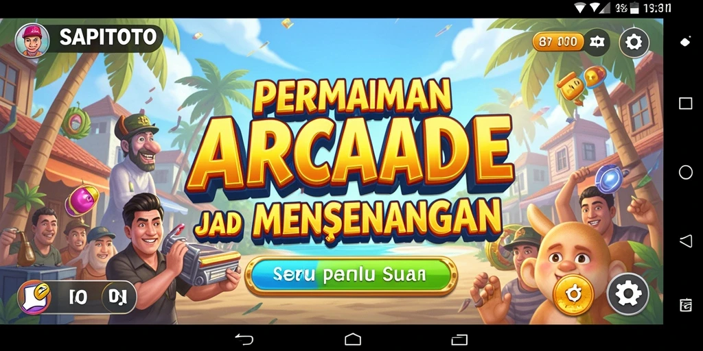 Tangkapan layar gameplay SAPITOTO menampilkan aksi seru dan tantangan menarik.